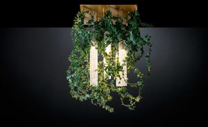 Flower Power Ivy Garland, Von der Natur inspirierter Kronleuchter