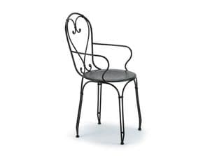 2013, Auen-Stuhl aus Eisen mit Zinkbeschichtung