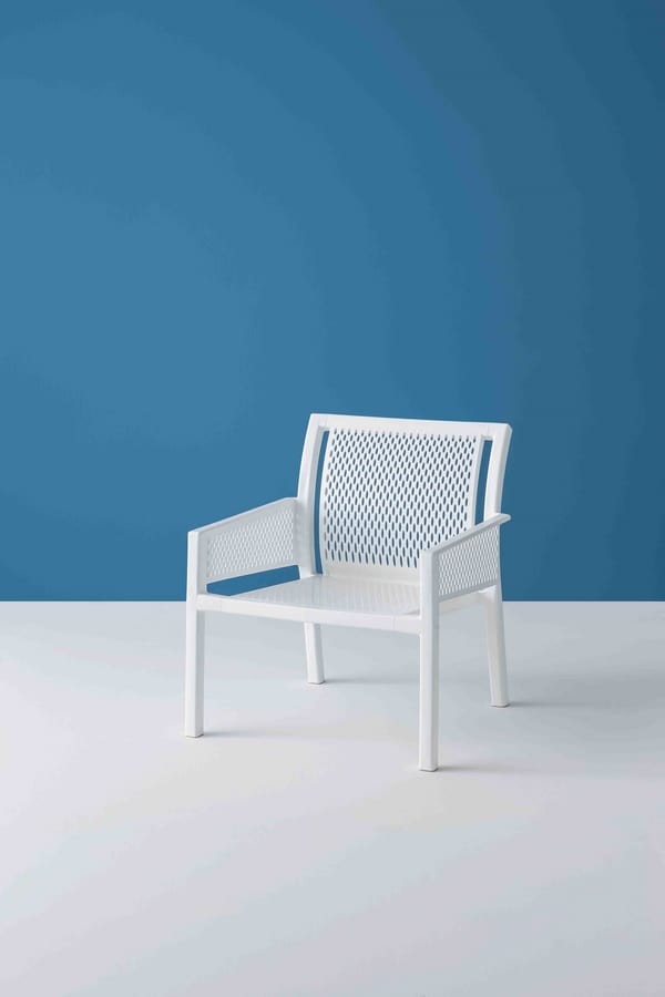 Grand Minush, Sessel mit breiter Sitzfläche für den Außenbereich