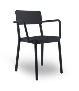 Lisboa armchair 1, Sessel aus Kunststoff und Glasfaser, für Hotels und Restaurants