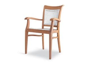 Newport Sessel - Polypropylen, Ergonomischer Stuhl aus Holz fr Grten und Swimmingpools