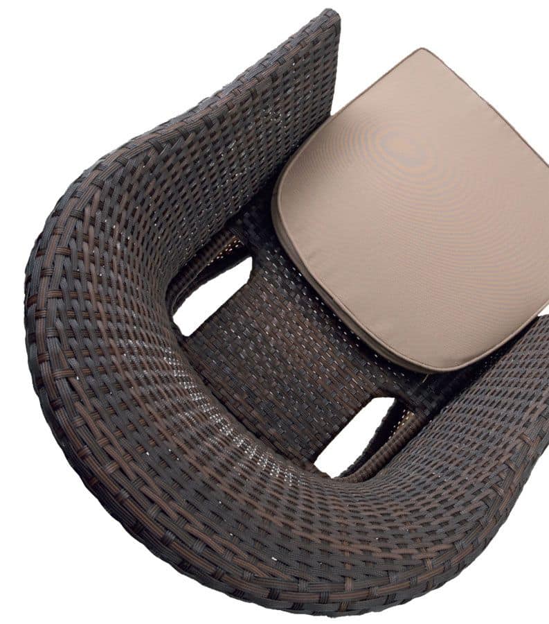PL 776M, Moderne Sessel in gewebt PVC, für Bars