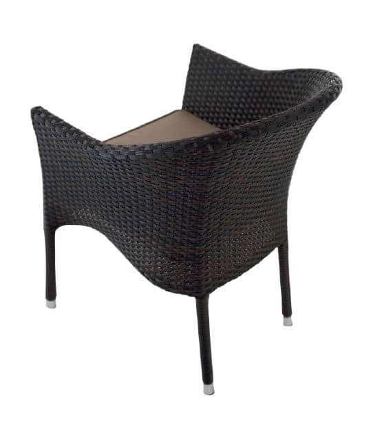 PL 776M, Moderne Sessel in gewebt PVC, für Bars