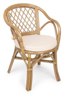 Sessel Althina, Rattan -Sessel, handgefertigt in Indonesien