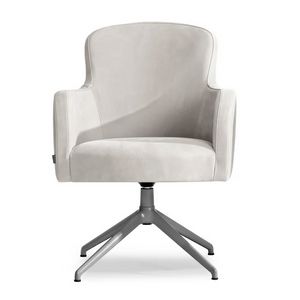 Euforia 00133, Sessel mit drehbarem Aluminiumfu�