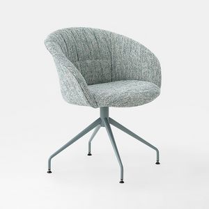 Konny Soft, Stuhl mit weicher Polsterung, Metallgestell