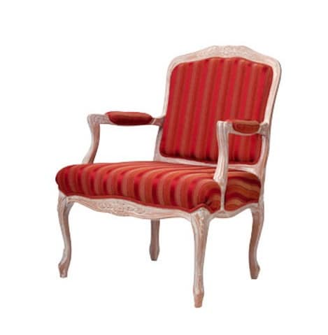 1060, Sessel mit gepolsterten Armlehnen, für Luxus-Hotels