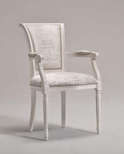 KELLY armchair 8021A, Klassischen Stil Sessel mit gepolsterten Armlehnen