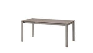Biko, Tabellen mit Anti-Kratz-Spitze fr Kche, ausziehbare Tische mit Glasplatten fr die Gaststtten