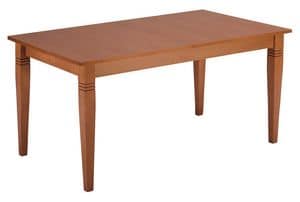 TA35, Ausziehbaren Tisch aus Holz, furniert, Finishing in verschiedenen Farben