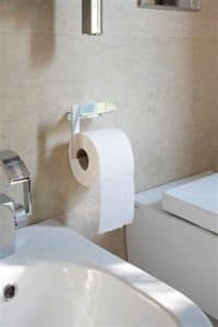 Kiri WC-Rollenhalter, Toilettenpapierhalter aus Edelstahl, minimalistischen Stil