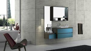 Torana TR 005, Badmöbel mit Waschbecken, modular und einfach