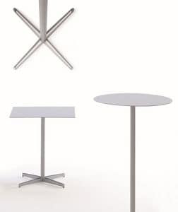 Tea table, Cafe Tabelle in Metall, für den Außenbereich
