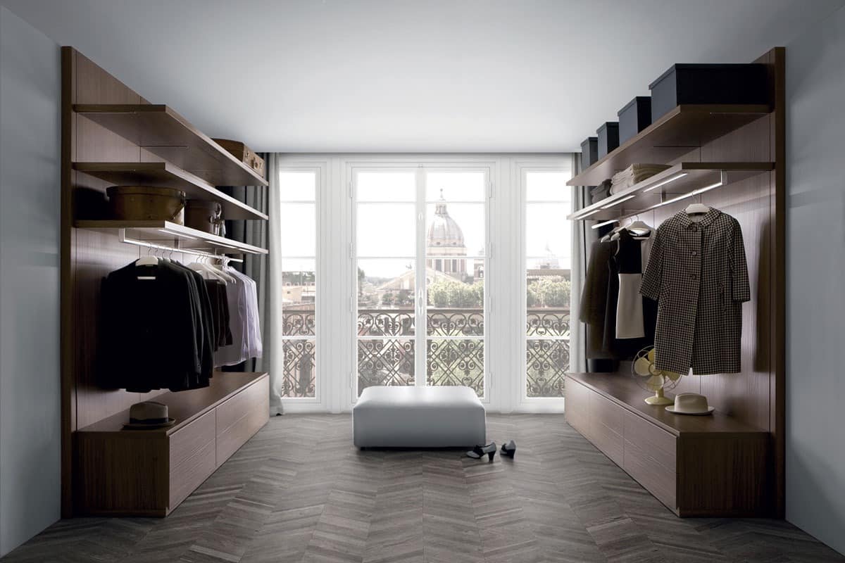 Anteprima closet, Moderne begehbare Kleiderschränke, Kleiderschrank