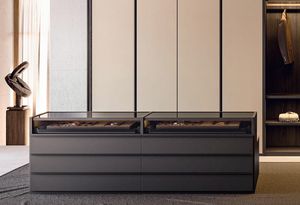 Delo-Insel, Modulare Kommode f�r begehbaren Kleiderschrank