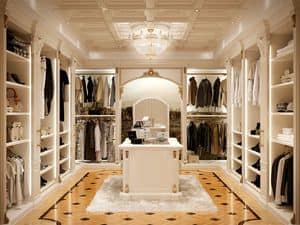 Dubai Umkleideraum, Begehbarer Kleiderschrank im klassischen Stil, luxuris