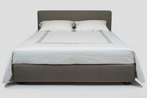 Klimt, Gepolstertes herausnehmbares Bett mit Buchenlatten