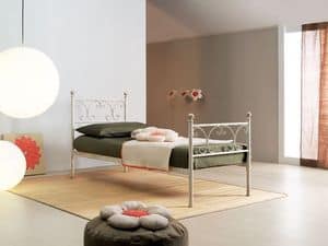Vienna single bed, Einzelbett im Art Nouveau Stil, fr elegante Hotels