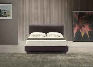 Zara, Modernes Bett mit gepolsterter Struktur