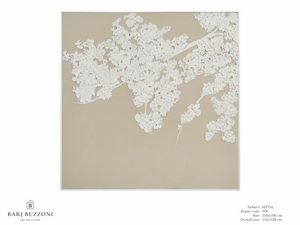 Then shy flowering after winter - MT714, Basrelief-Effekt-Malerei