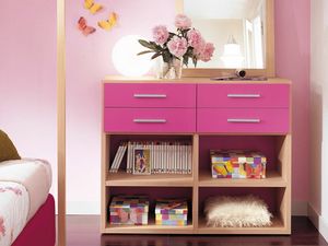 Modulari comp.04, Bücherregal für Kinderzimmer geeignet