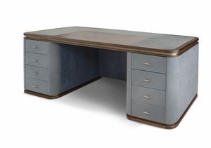 Schreibtisch 2025-10, Prestigetrchtiger Schreibtisch fr elegante Bros