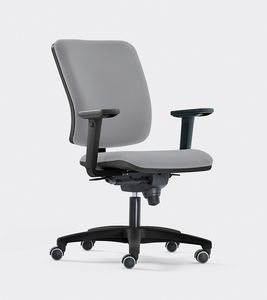 SMART, Drehstuhl für Büro, zeitgemäßes Design, gepolsterter Sitz und Rücken