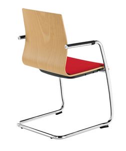 Q2 WIM, Stuhl mit Freischwingergestell für Bürobesucher