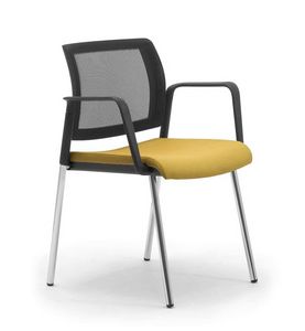Wiki 4g, Stuhl mit Netzrücken ideal für das Büro