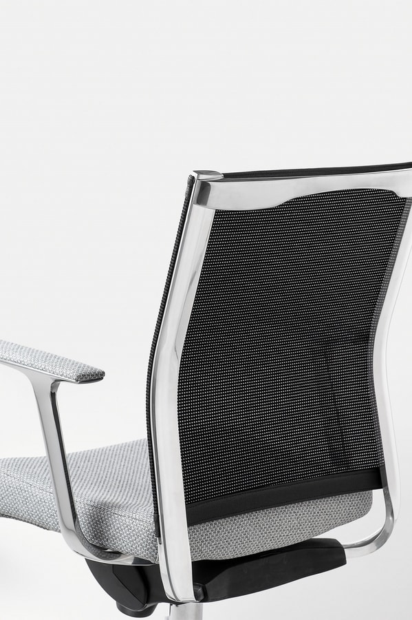 Kosmo mesh, Stuhl mit hoher Lehne, für Professional Studies