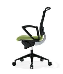 Korium, Stuhl mit Netzrücken, für das Büro