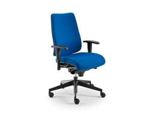 DD 2 task 53732, Bürostuhl mit gepolstertem Sitz und Rückenlehne