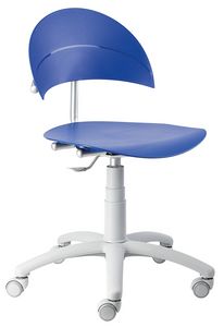 Luna SW, Home-Office-Stuhl, hhenverstellbar, aus Polypropylen