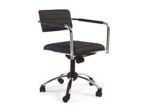 Tiani 02/4, Sessel für Büro, höhenverstellbar und Rückenlehne