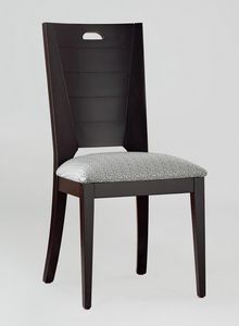 BS132S - Stuhl, Stuhl aus massivem Buchenholz