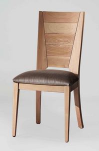 BS133S - Stuhl, Stuhl aus massivem Buchenholz