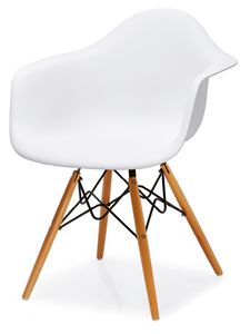 PL 507, Stuhl aus Polypropylen und Buchenholz