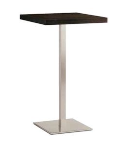 art. 4406-Inox, Quadratischer Tisch mit einer Hhe von 110 cm