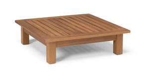 Beistelltisch PT, Couchtisch aus Irokoholz, solide und witterungsbest�ndig