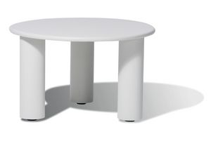 SOLE, Runder Couchtisch aus Aluminium f�r den Au�enbereich