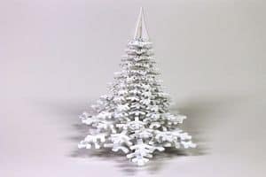 FIOCCO DI NEVE, Weihnachtsdekoration, Baum aus Plexiglas, einfach zu montieren