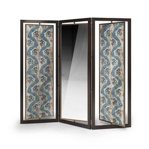 Il Lauro, Dekorativer Bildschirm mit Spiegeln