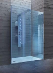 Bristol Kasten 8, Walk-in-Dusche mit Glastr, fr Hotels Badezimmer