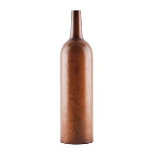 Decor 00270, Dekorative Flasche aus Holz