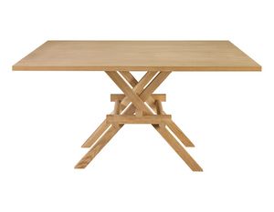 Leonardo 5710/F, Holztisch inspiriert von Leonardo da Vinci