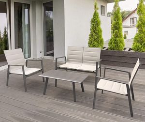 Illinois set, Garten- und Terrassenlounge mit einer modernen Linie