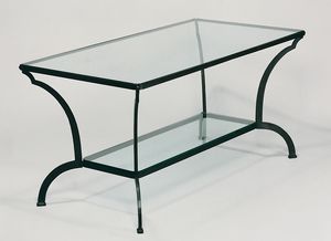 ARCHI GF4013TA, Outdoor-Tisch aus Stahl und Glas