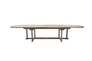 Classica 0440, Ausziehbarer Tisch aus Holz für den Außenbereich