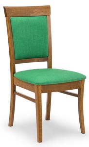 Anna UPH, Gepolsterter Stuhl aus Holz