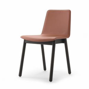 Ave UP, Stuhl aus Sperrholz und Leder